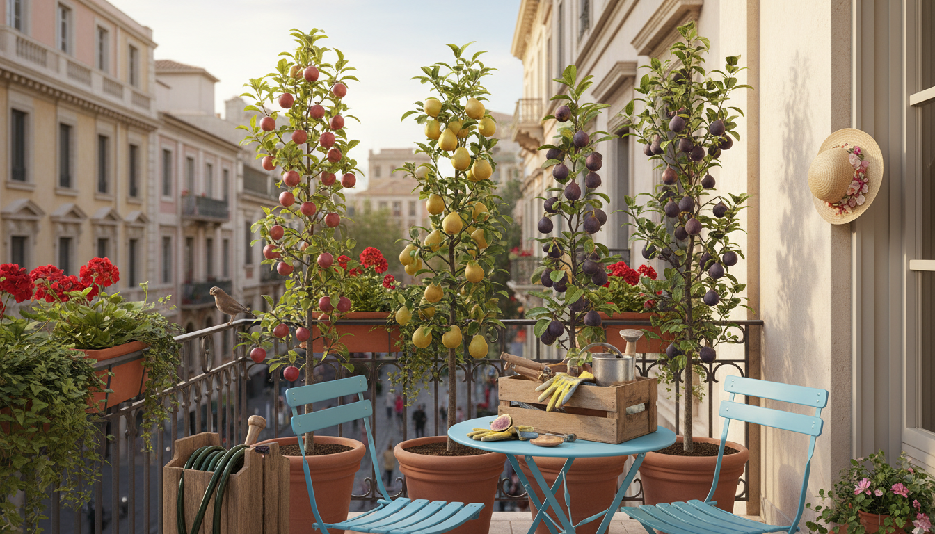 découvrez cet arbre fruitier au port spectaculaire, idéal pour les petits espaces grâce à sa culture en pot. profitez de récoltes abondantes sans compromis sur l'esthétique et la praticité.