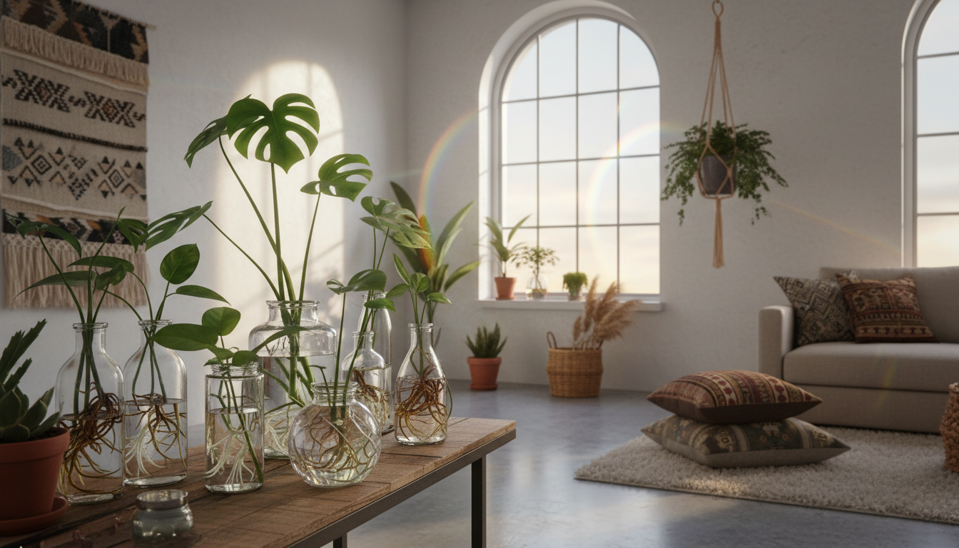 découvrez une astuce simple et économique à moins de 15 € pour réussir votre jardin d’intérieur sans terreau ni boutures ratées, et profitez d’un espace vert stylé et facile à entretenir.