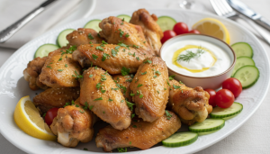 découvrez notre recette légère et savoureuse d'ailes de poulet marinées à l'ail, parfaites pour un repas gourmand et facile à préparer.