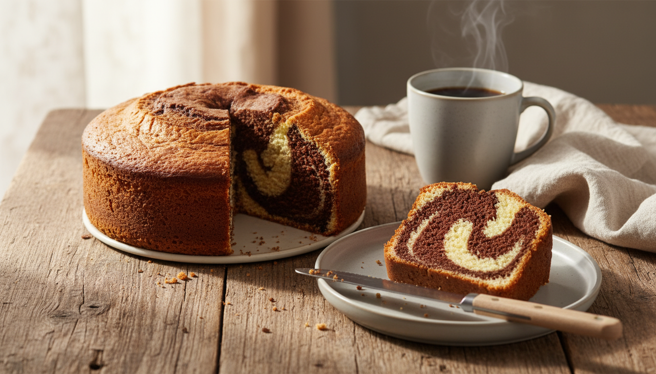 découvrez notre recette facile du cake marbré maison, parfaite pour un goûter savoureux et inoubliable. simple à réaliser, ce gâteau plaira à toute la famille.