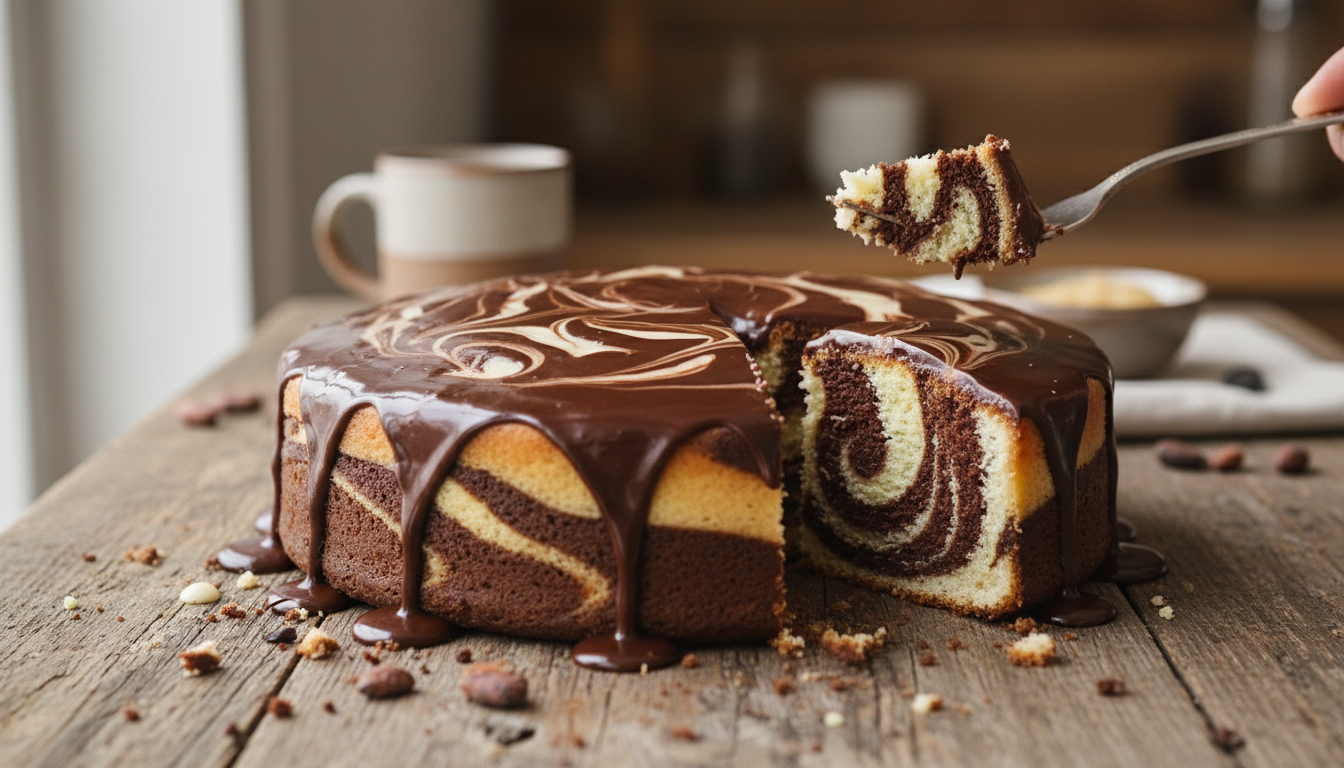 découvrez notre recette simple et rapide du cake marbré maison, idéale pour un goûter délicieux et inoubliable en famille ou entre amis.