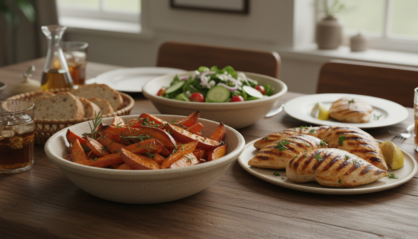 découvrez ces patates douces dorées, la star inattendue qui sublime votre plat principal dès leur arrivée à table.