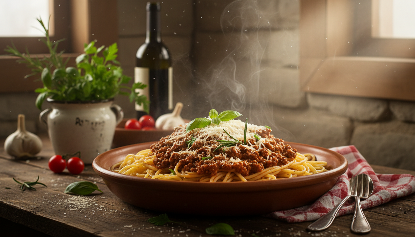découvrez comment ces spaghettis bolognaise transforment une soirée ordinaire en un festin réconfortant et savoureux, parfait pour être dégusté encore et encore.