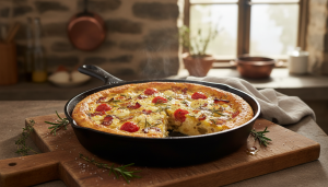 découvrez notre recette de clafoutis salé aux champignons, un plat moelleux et doré, parfait pour sublimer vos dîners avec une touche gourmande et savoureuse.