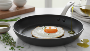 découvrez comment préparer des œufs frits plus légers en remplaçant l'huile et le beurre, tout en conservant toute la gourmandise et la saveur de votre plat préféré.