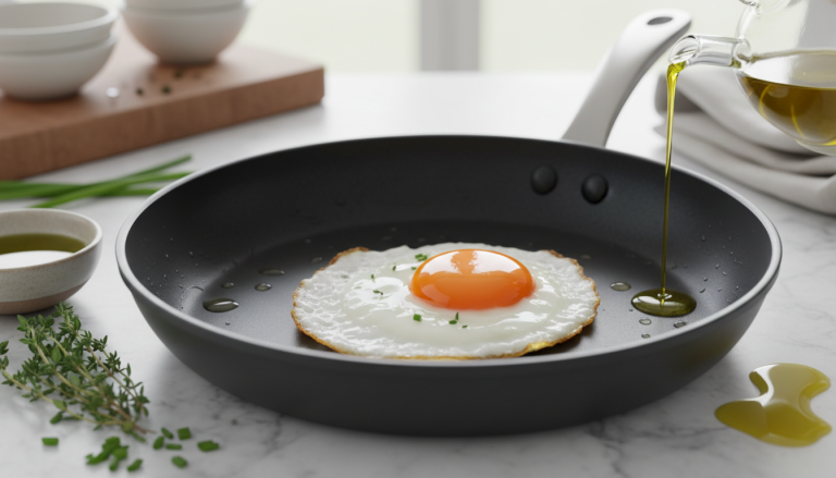 découvrez comment préparer des œufs frits plus légers en remplaçant l'huile et le beurre, tout en conservant toute la gourmandise et la saveur de votre plat préféré.