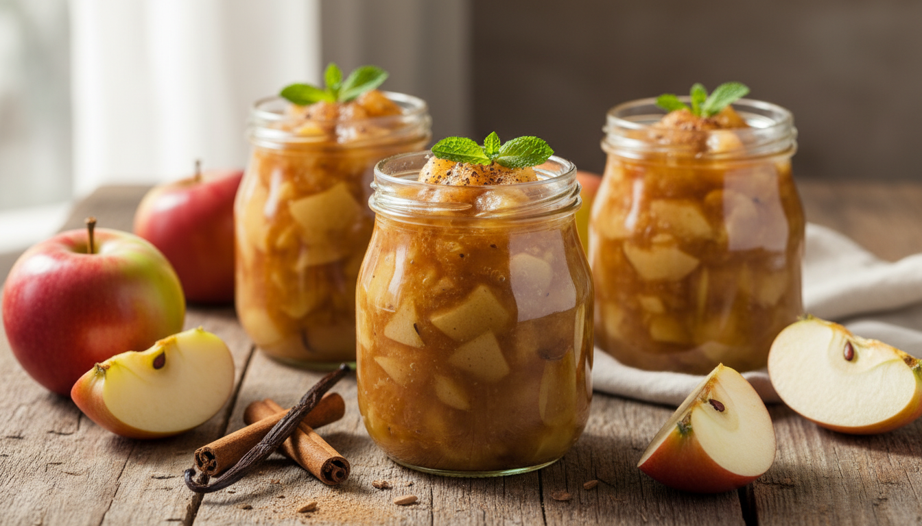 découvrez notre recette simple et saine de compote de pommes légère, sans sucre ajouté, idéale pour une pause gourmande et équilibrée.