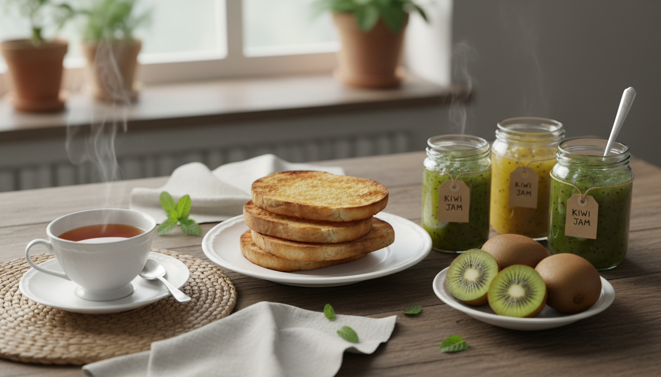 découvrez notre recette facile de confiture maison de kiwis pour une douceur onctueuse et un arôme enchanteur. parfaite pour égayer vos petits-déjeuners et goûters avec une touche fruitée et naturelle.
