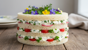 découvrez comment préparer un sandwich cake au chèvre gourmand et original, parfait pour vos entrées ou apéritifs. une recette simple et savoureuse à ne pas manquer !