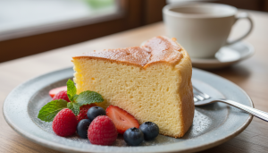 découvrez le cheesecake japonais soufflé, un dessert léger et fondant réalisé avec seulement 3 ingrédients simples. appréciez une douceur aérienne et savoureuse, parfaite pour toutes les occasions.