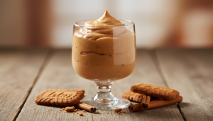 découvrez une recette simple et rapide de mousse aérienne au spéculoos réalisée au siphon, pour un dessert léger et gourmand qui séduira vos papilles.