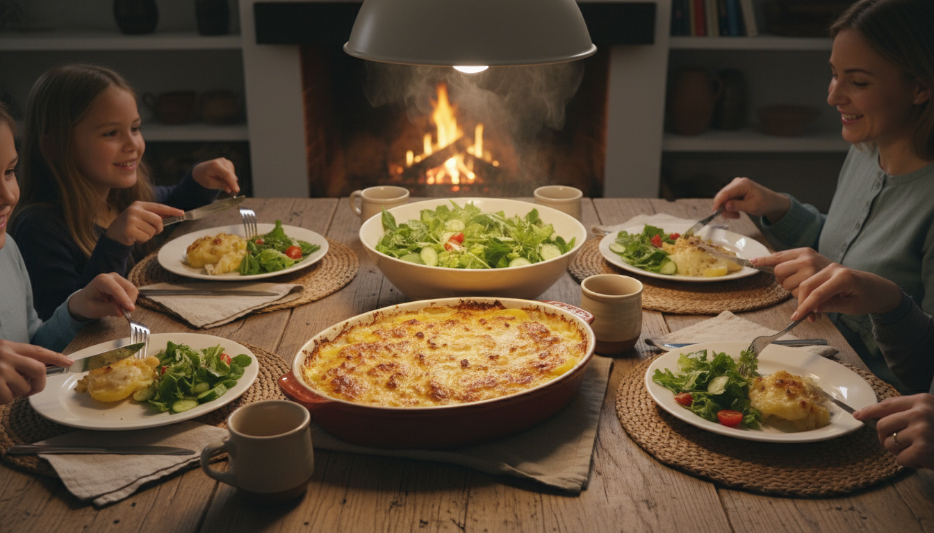 découvrez notre recette gourmande de gratin de pommes de terre au poisson, un délice fondant à tester absolument pour régaler toute la famille.