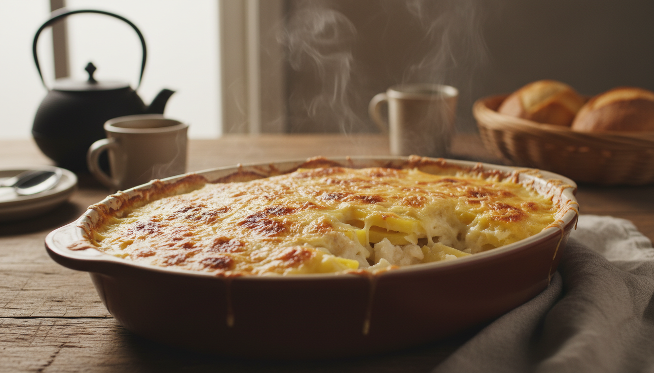 découvrez notre recette gourmande de gratin de pommes de terre au poisson, un délice fondant à savourer en famille. facile à préparer et plein de saveurs, à tester sans tarder !