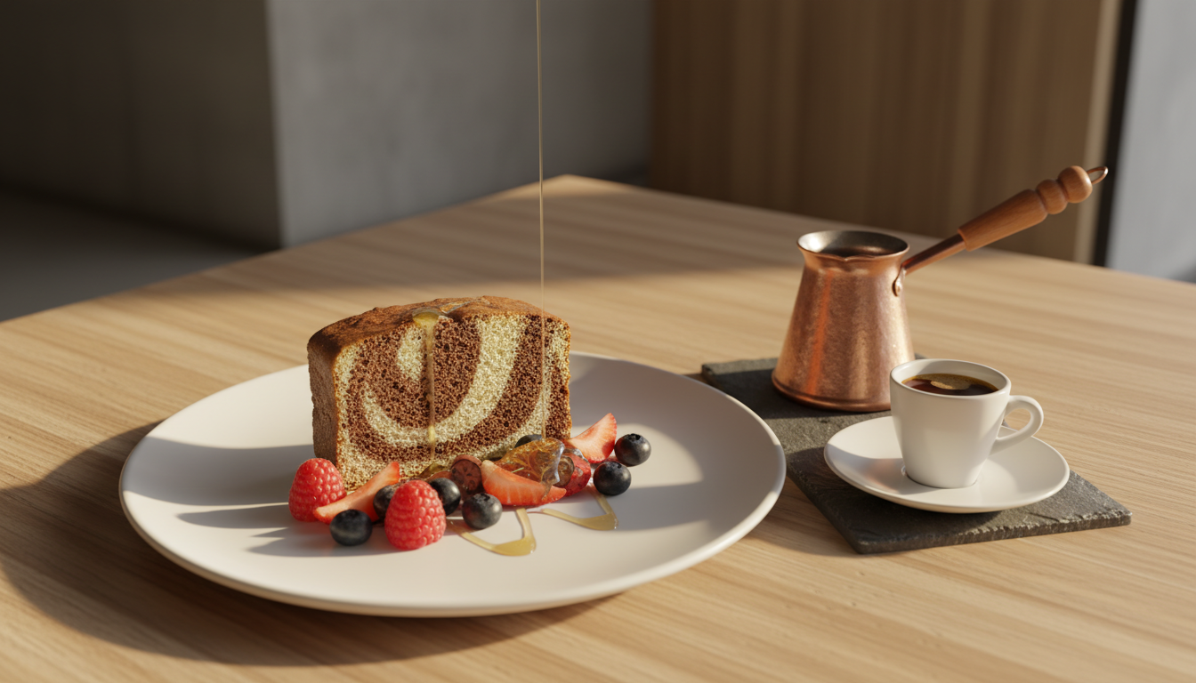 découvrez notre cake marbré léger et savoureux, enrichi aux graines de chia pour une touche nutritive et croustillante, idéal pour une pause gourmande saine.