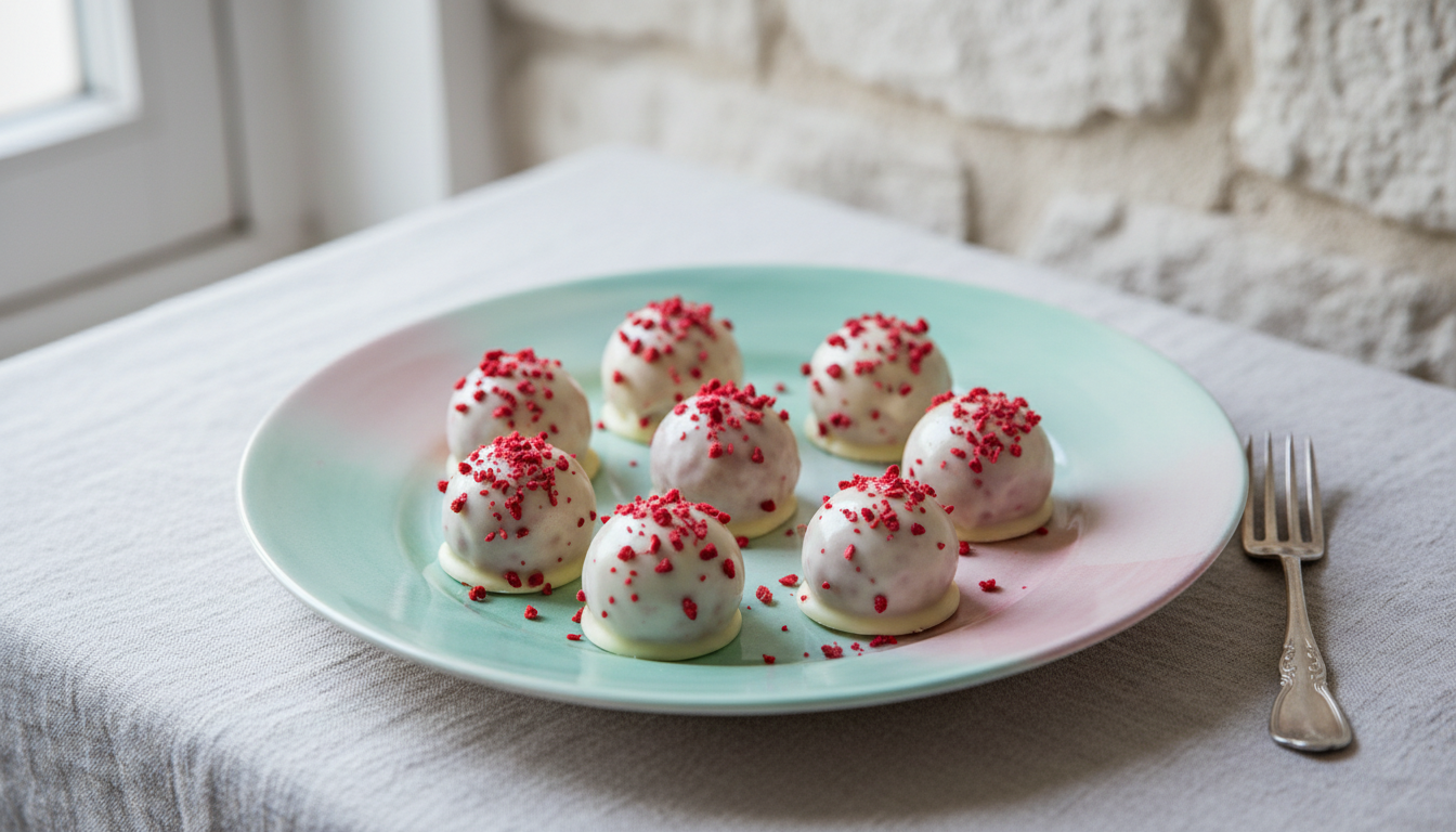 découvrez nos recettes simples et savoureuses de petites bouchées légères aux framboises et chocolat blanc, parfaites pour un dessert gourmand et élégant.