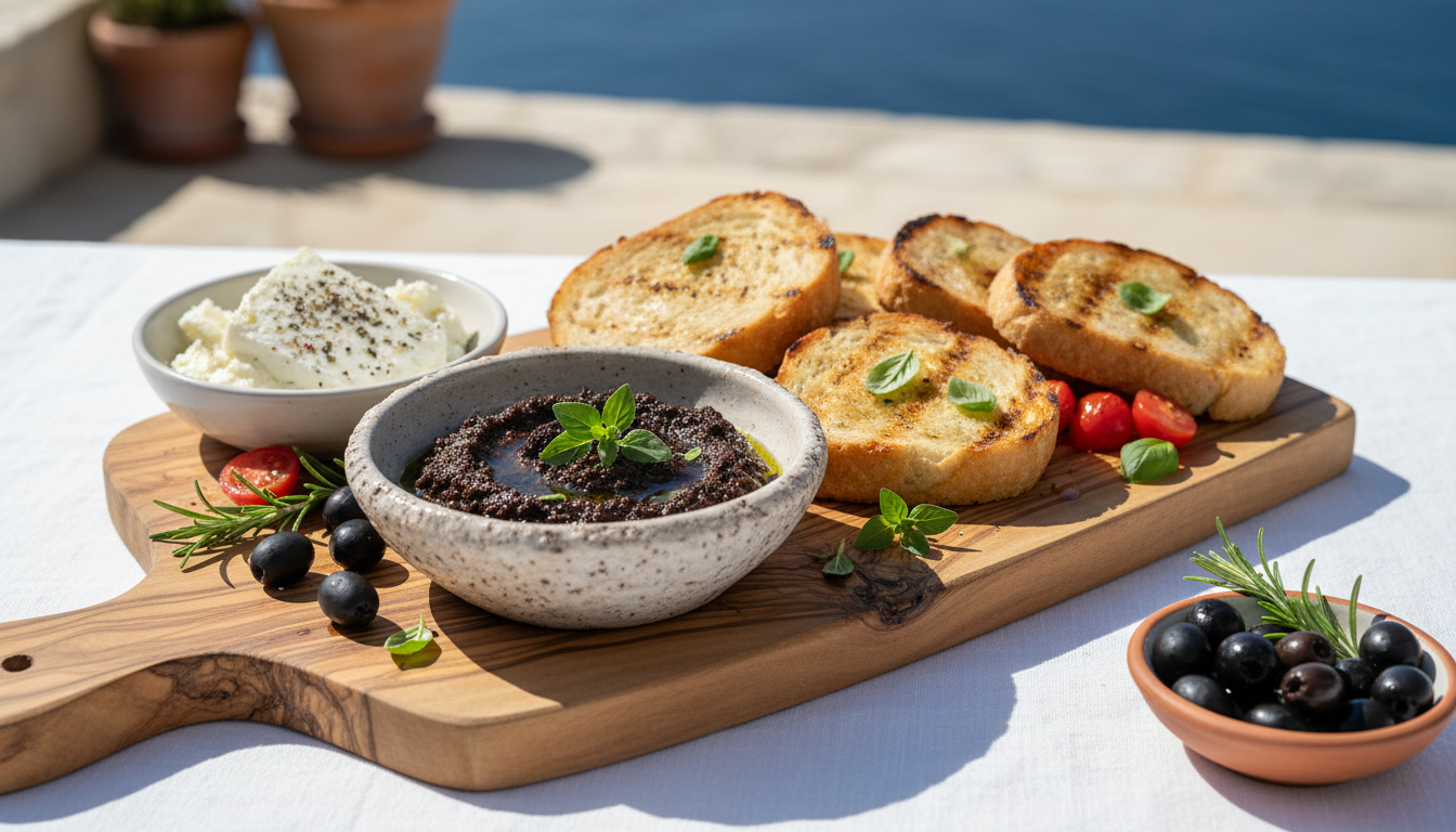 découvrez une recette facile et gourmande de tapenade d’olives noires au chèvre frais, parfaite pour un apéritif savoureux et rapide à préparer.