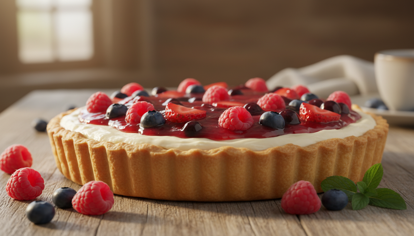 découvrez notre délicieuse tarte sucrée au fromage frais, une recette gourmande et facile à préparer pour régaler vos papilles à chaque bouchée.