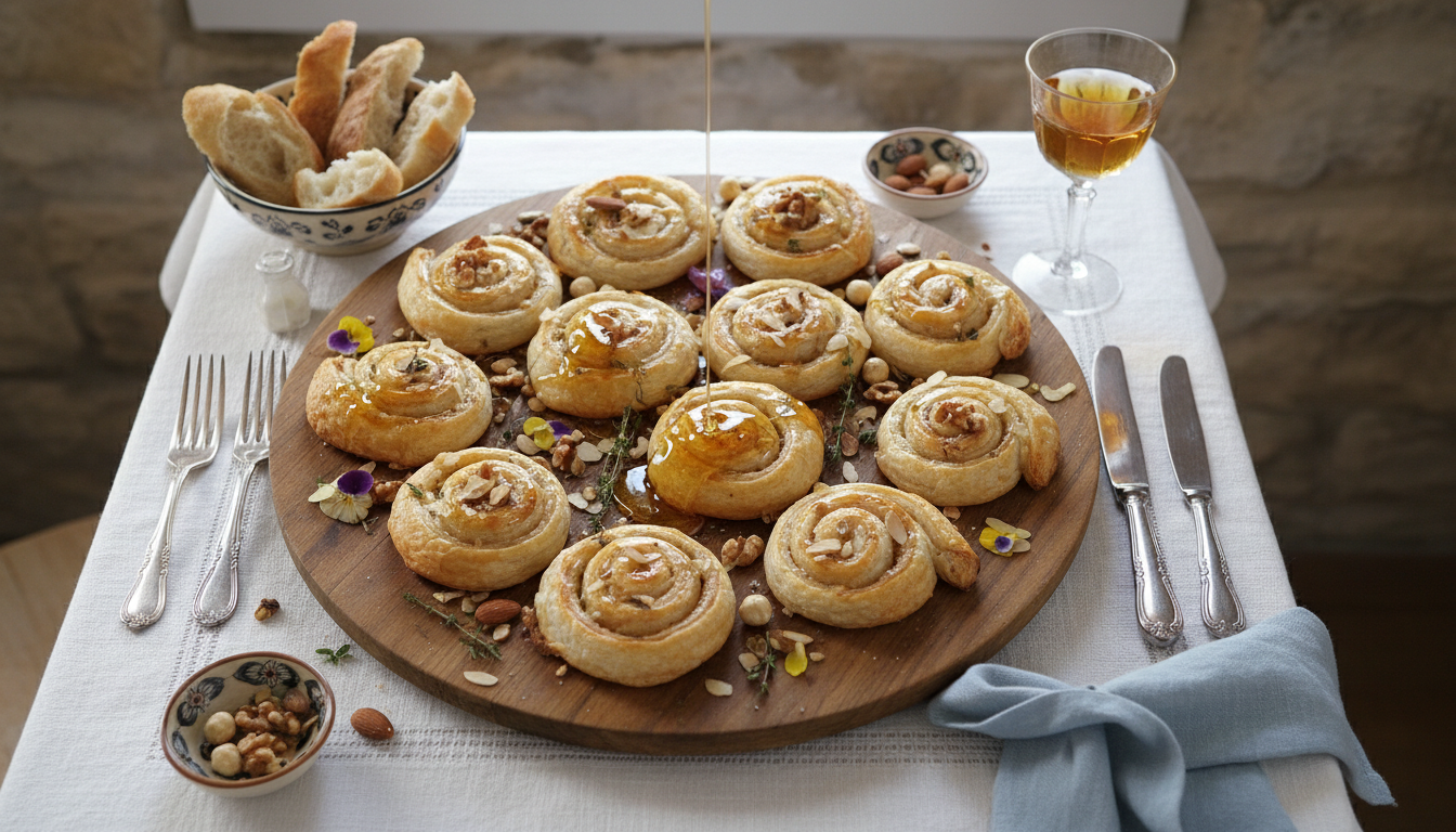 découvrez notre recette facile et gourmande de feuilletés au fromage de chèvre, parfaits pour un apéritif délicieux et rapide à préparer.