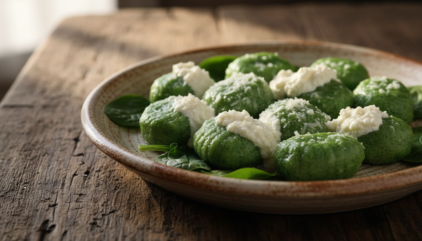 découvrez notre recette facile de gnocchis verts aux épinards et fromage frais, pour un plat savoureux et gourmand à préparer en un rien de temps.