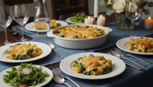 découvrez notre recette gourmande et saine de gratin de pâtes aux blettes, nappé d'une béchamel légère pour un plat savoureux et équilibré.