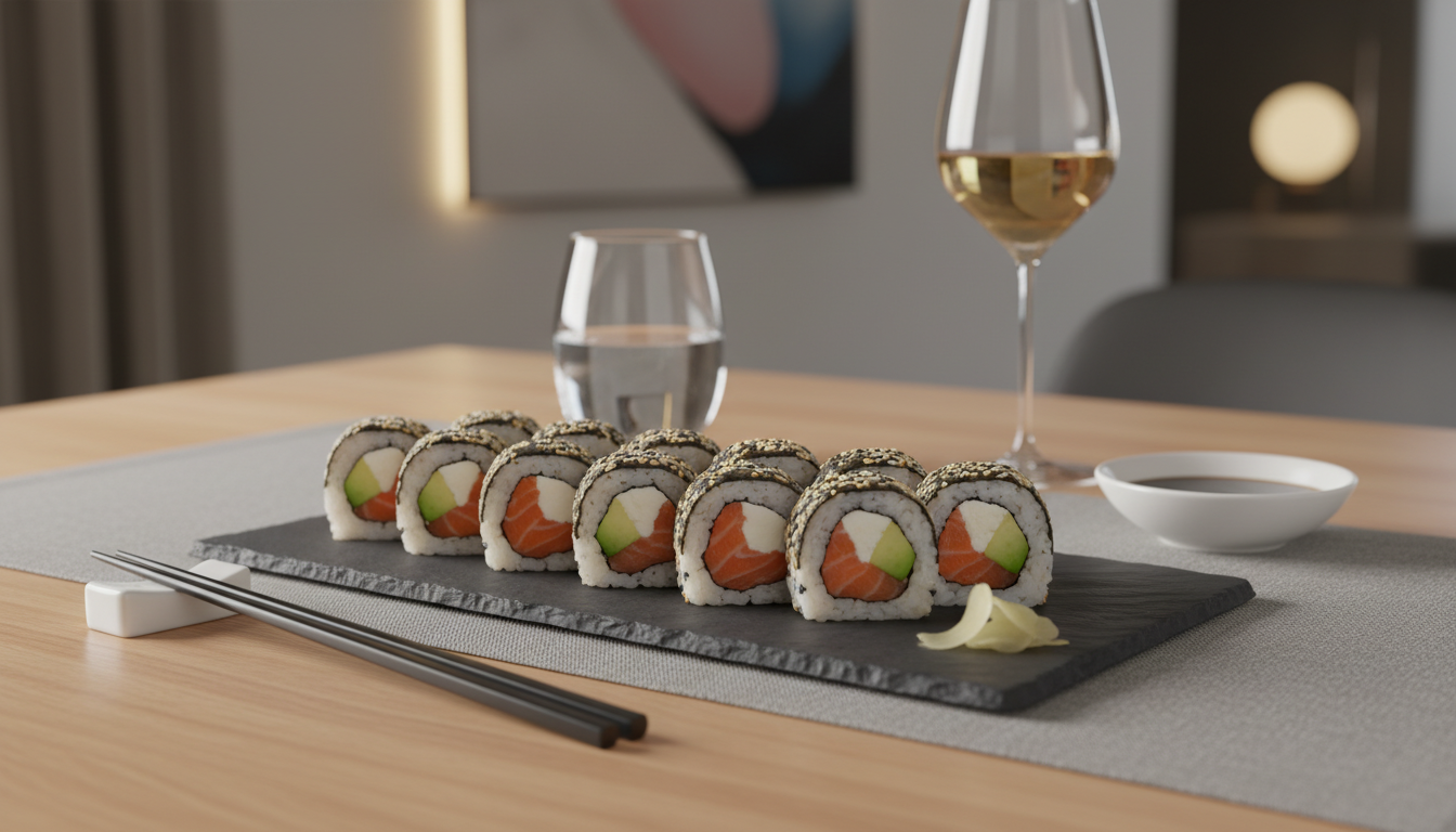 découvrez une recette facile et gourmande de makis au saumon fumé et fromage frais, parfaite pour un apéritif ou un repas savoureux.
