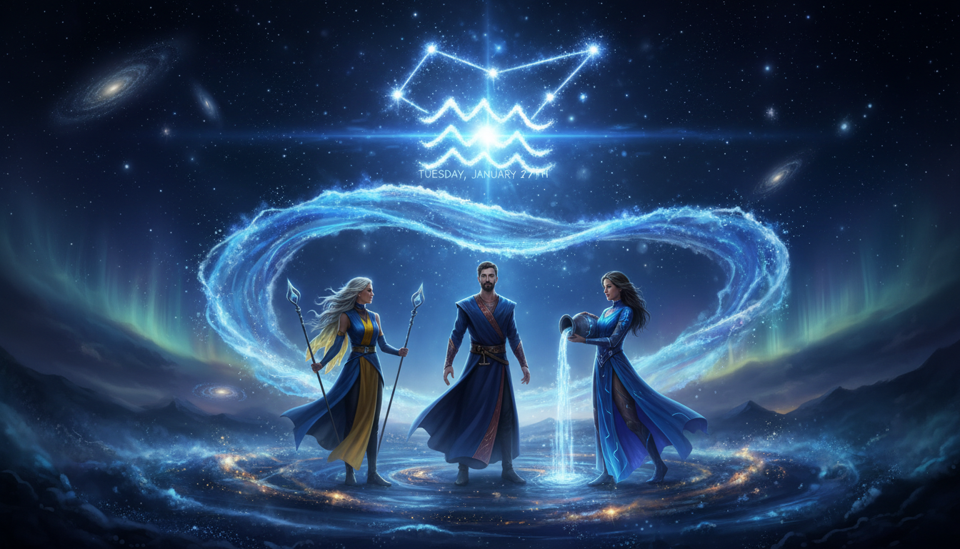 découvrez comment trois signes astrologiques vont bénéficier de l'influence puissante du verseau ce mardi 27 janvier, marquant un tournant décisif dans leur destin dès ce soir.