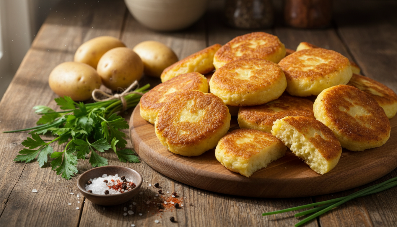 découvrez comment préparer en seulement 10 minutes des galettes de pommes de terre croustillantes au four, légères et délicieusement savoureuses, parfaites pour régaler toute la famille.