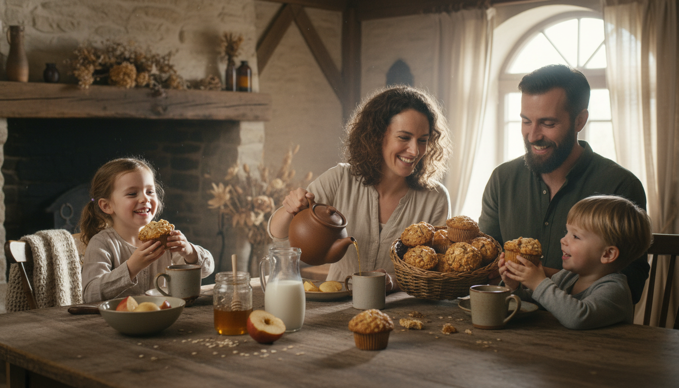 découvrez l'astuce secrète pour des muffins avoine-pomme ultra moelleux sans beurre, avec un ingrédient simple et naturel que vous avez déjà dans votre placard.