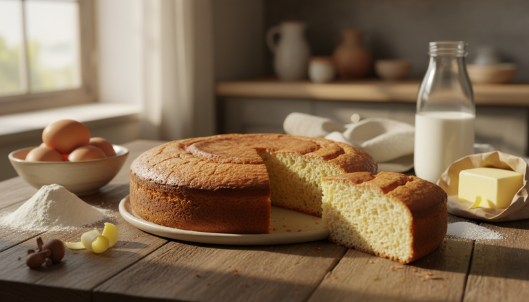 dites adieu aux gâteaux industriels et régalez votre famille avec ce dessert moelleux, simple et savoureux, réalisé avec seulement 5 ingrédients.