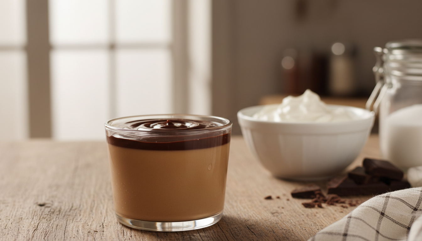 découvrez notre recette facile de flamby au chocolat maison avec seulement 3 ingrédients pour retrouver la douceur et les saveurs de votre enfance.