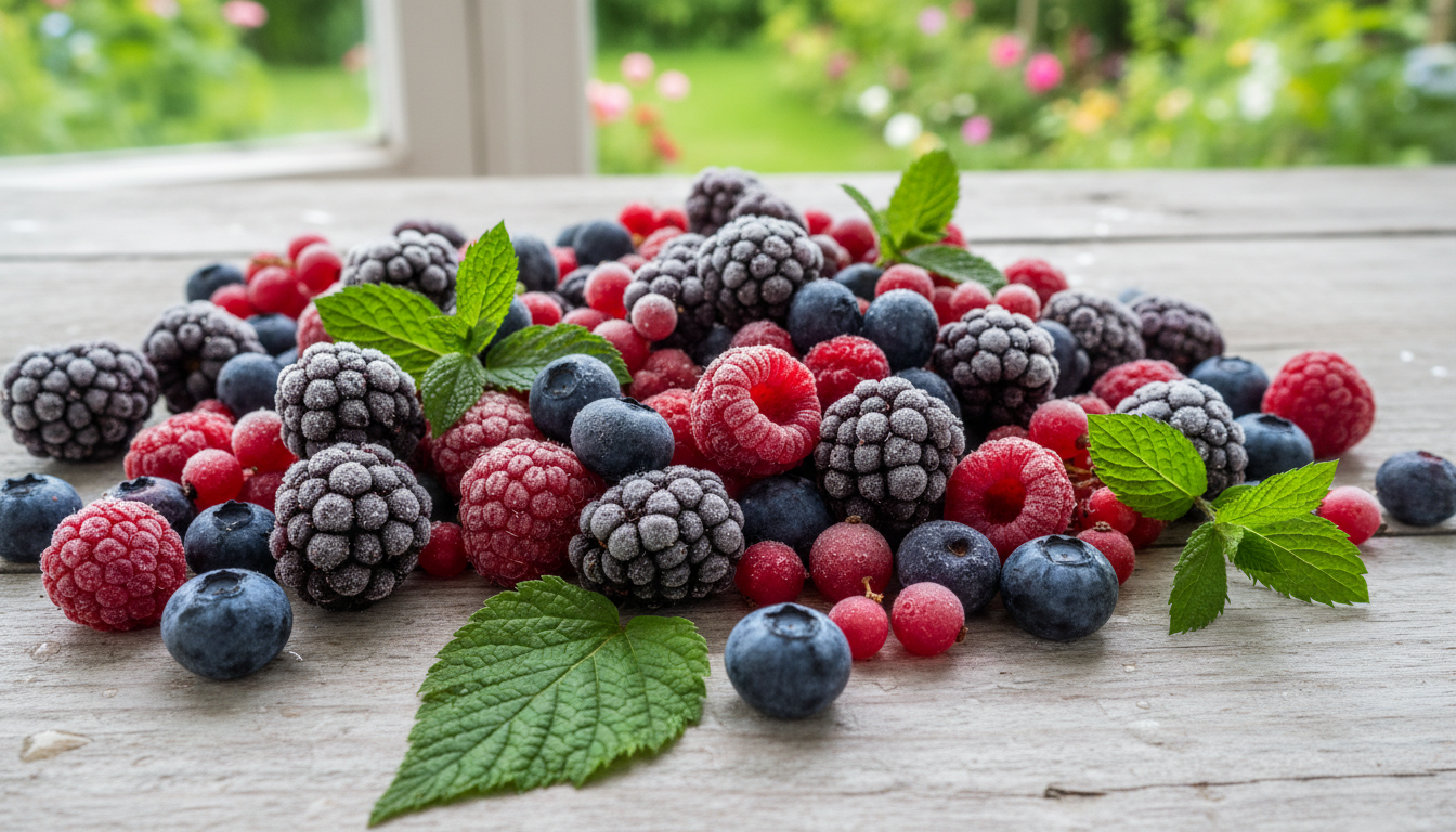 découvrez comment les fruits congelés assurent des confitures savoureuses et réussies toute l'année, en préservant fraîcheur et saveurs, été comme hiver.