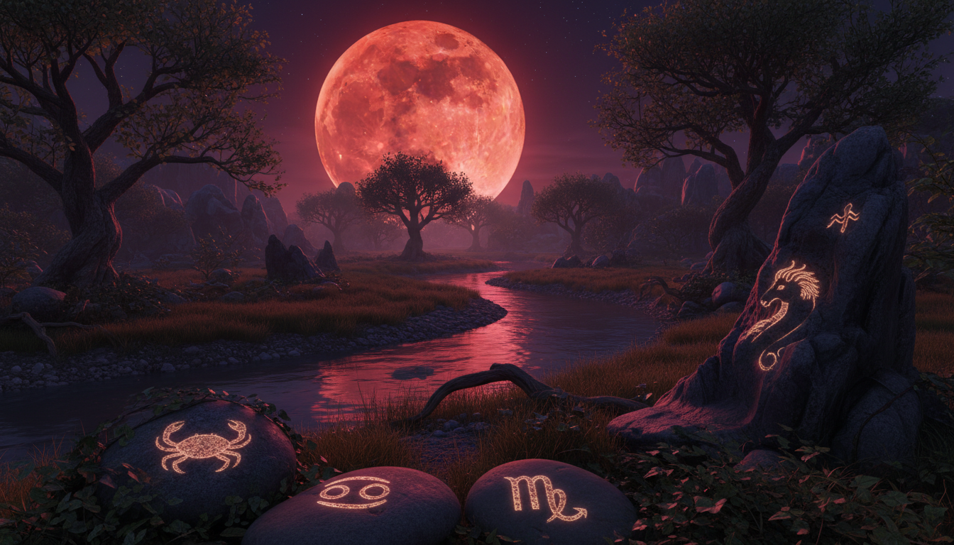 découvrez comment la lune de sang du 3 mars 2026 initie un puissant nettoyage intérieur, impactant particulièrement 4 signes du zodiaque. préparez-vous à une transformation profonde.