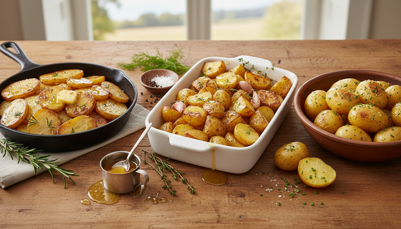 découvrez l'astuce magique à ajouter aux pommes de terre en cuisson pour révéler un goût amplifié, un parfum exquis et une texture fondante irrésistible qui séduira tous les palais.