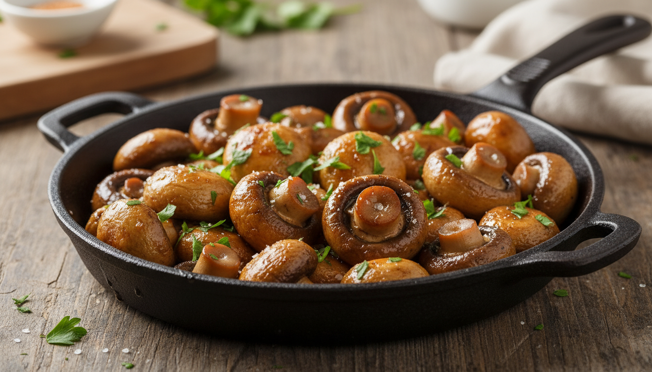 découvrez la technique secrète du chef etchebest pour saisir parfaitement les champignons et sublimer leur jus grâce à une caramélisation savoureuse et délicate.