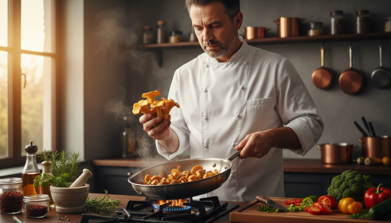 découvrez la technique secrète du chef etchebest pour saisir parfaitement les champignons et sublimer leur jus en une délicieuse caramélisation, pour des saveurs intenses et raffinées.