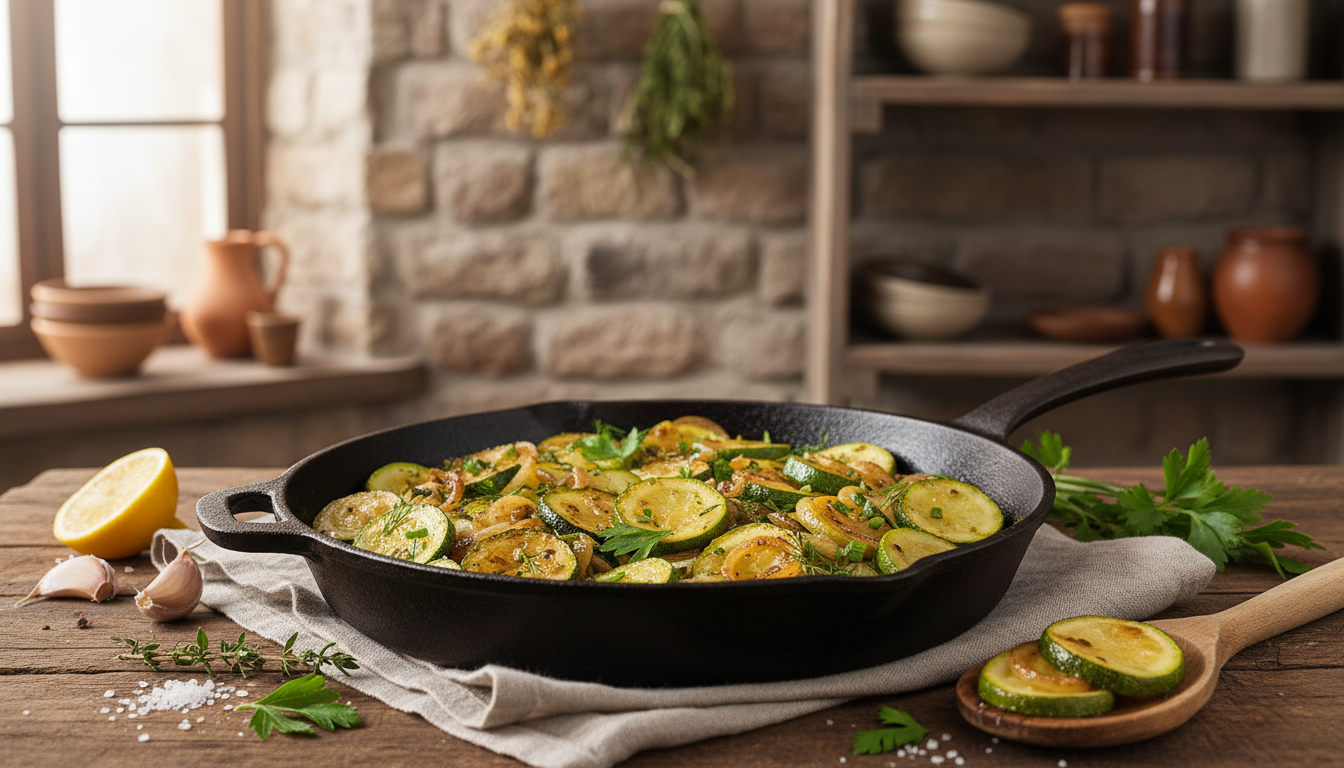 découvrez le geste simple qui transforme vos courgettes poêlées en un délice ultra fondant, sans avoir besoin d'ingrédients rares. une recette facile et savoureuse pour sublimer vos légumes.