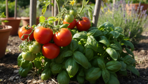 découvrez le secret des anciens avec cette plante qui booste naturellement la croissance et la santé de vos tomates au potager. un allié naturel pour un jardin florissant.