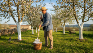 découvrez l'importance de la teinte blanche sur les troncs au printemps, ses bienfaits pour les arbres et les secrets derrière cette pratique essentielle pour protéger et nourrir vos plantations.