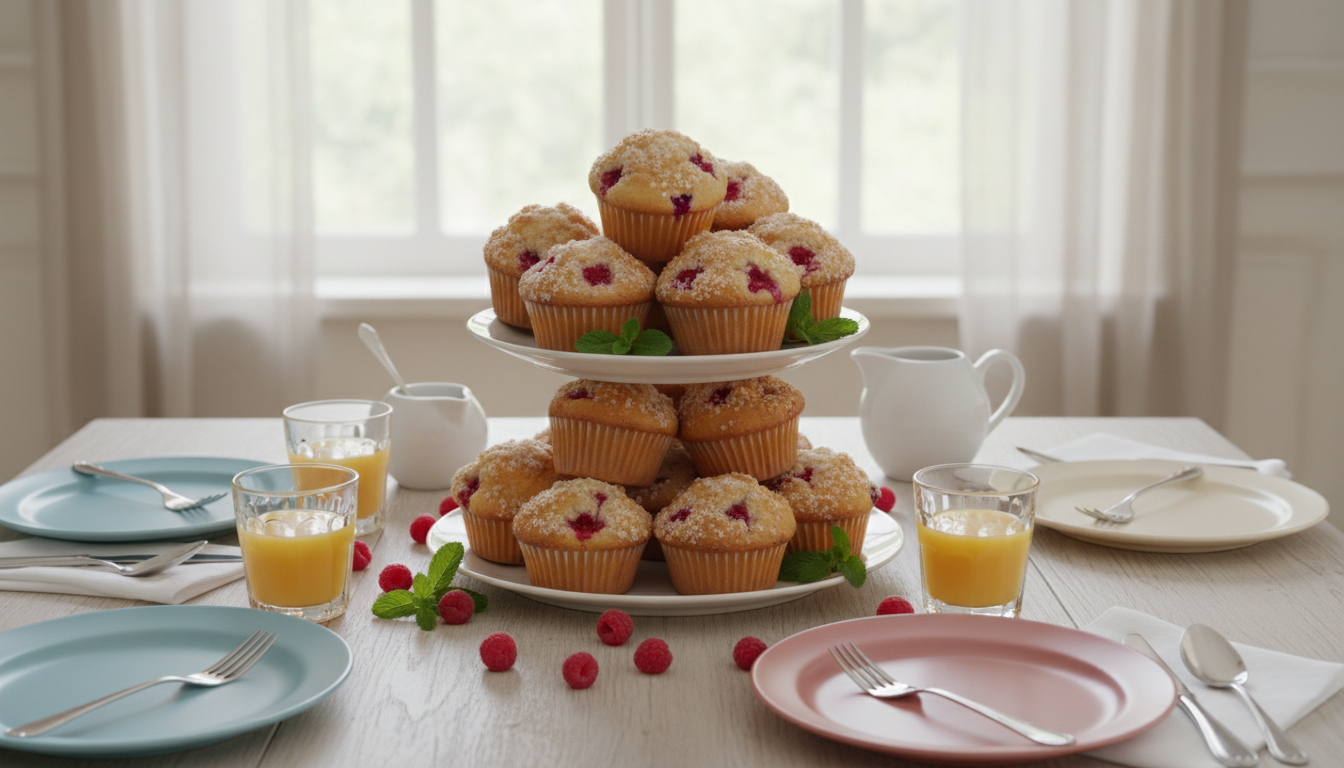 découvrez notre recette de muffins aux framboises, légers et frais, parfaits pour un goûter gourmand et sain. faciles à préparer, ils raviront toute la famille.