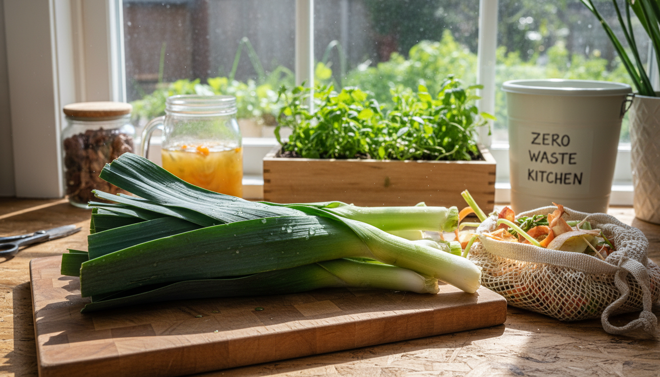 découvrez comment utiliser la partie méconnue du poireau pour rehausser vos recettes tout en économisant. un secret gourmand et économique à adopter dès maintenant !