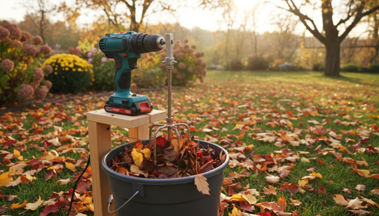 découvrez comment transformer vos feuilles mortes en un paillis naturel et nutritif pour votre jardin grâce à un outil de bricolage simple et efficace. ne jetez plus vos feuilles, recyclez-les au bénéfice de vos plantes !
