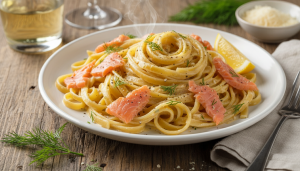 découvrez la recette des pâtes au saumon fumé et mascarpone, une alliance parfaite de fraîcheur, onctuosité et saveurs fumées pour un plat gourmand et raffiné.