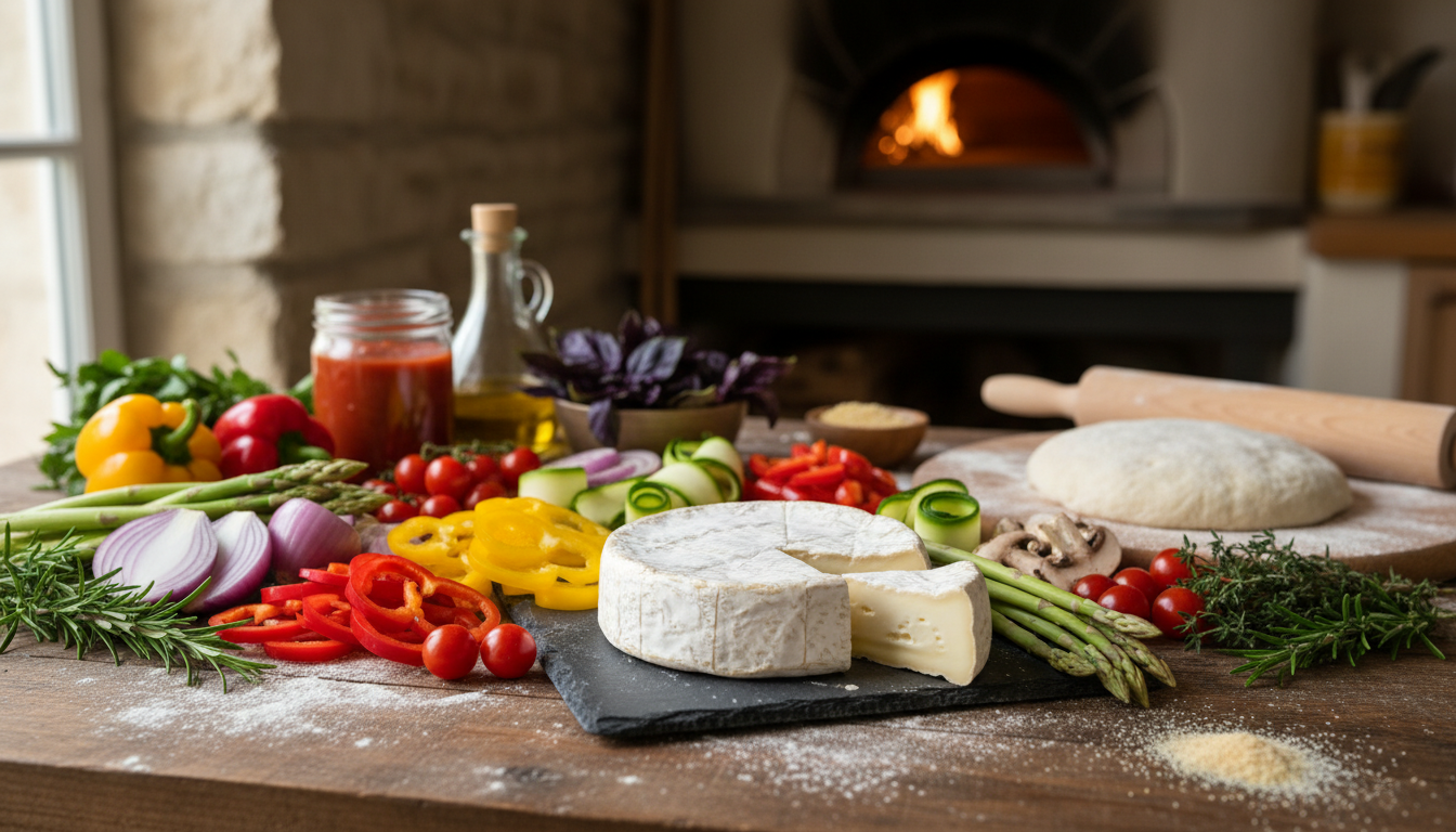 découvrez la pizza gourmande aux courgettes fondantes, brie onctueux et pâte croustillante, la recette parfaite pour des dîners savoureux et inoubliables.
