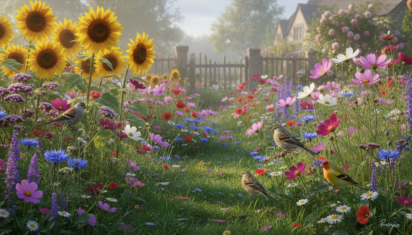 découvrez quelles fleurs semer dès aujourd'hui pour attirer les oiseaux dans votre jardin grâce à cette astuce simple et souvent négligée.