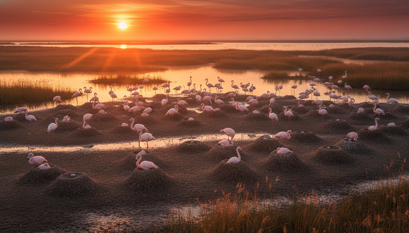 découvrez les tisserins, hirondelles et flamants, maîtres architectes du monde aviaire, et explorez leurs nids extraordinaires, chefs-d'œuvre de la nature.