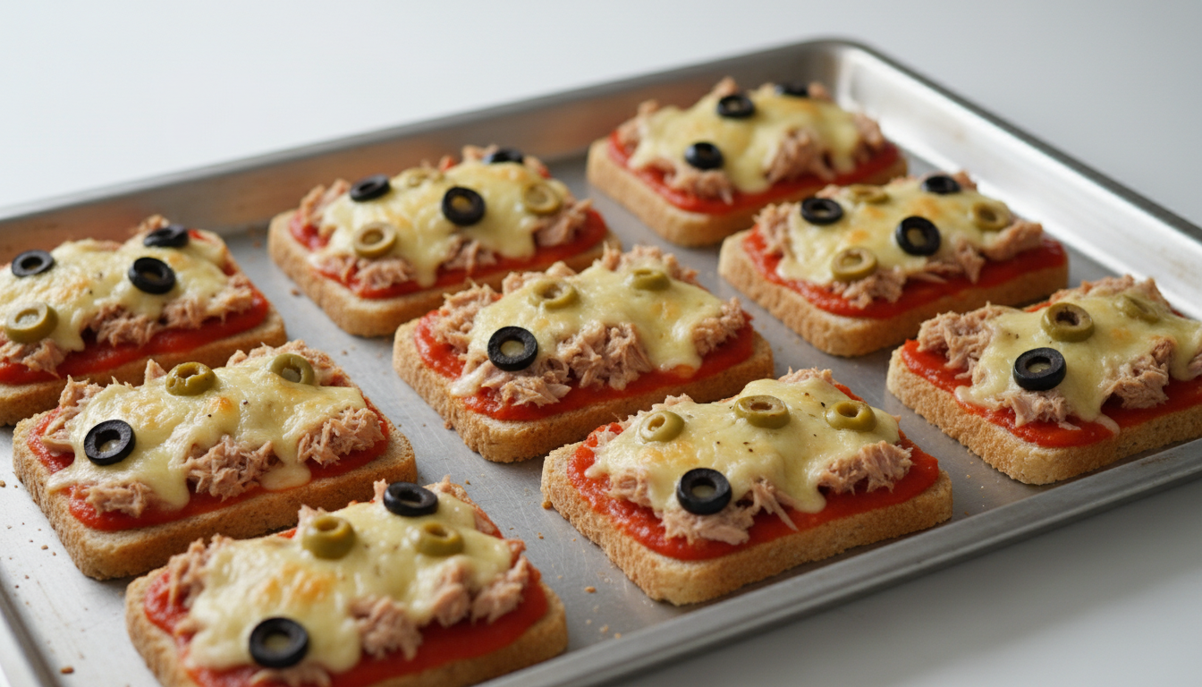 découvrez notre recette rapide et légère de toast pizza express au thon, idéale pour un repas savoureux sans gluten.