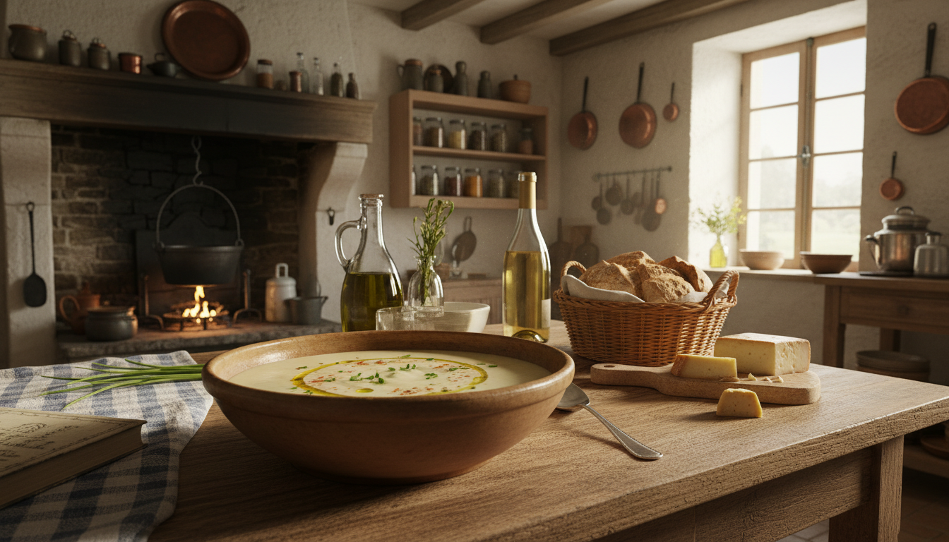 découvrez le velouté dubarry au chou-fleur, une soupe française classique qui transforme ce légume humble en une délicatesse raffinée, alliant douceur et élégance dans chaque cuillerée.