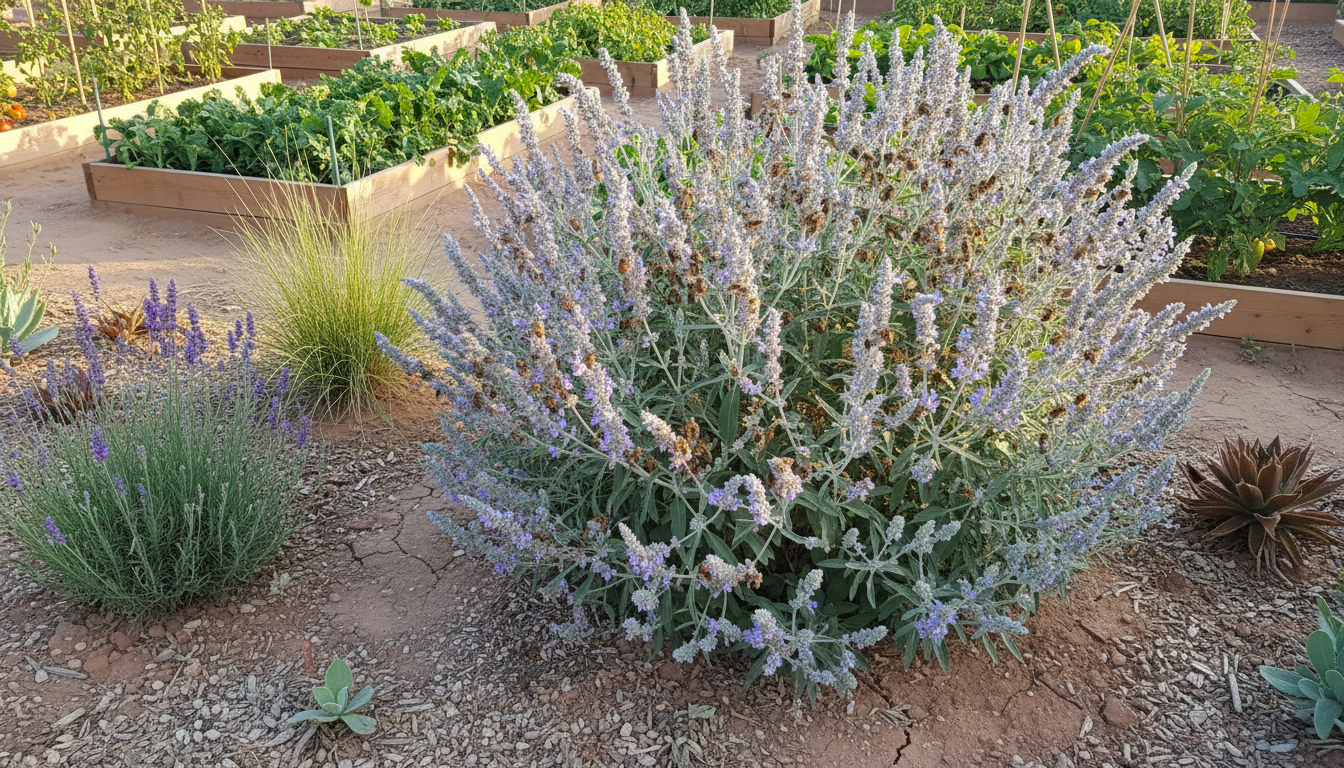 découvrez cette vivace idéale pour les jardins secs et les potagers, qui attire davantage d'abeilles que la lavande tout en nécessitant peu d'arrosage.
