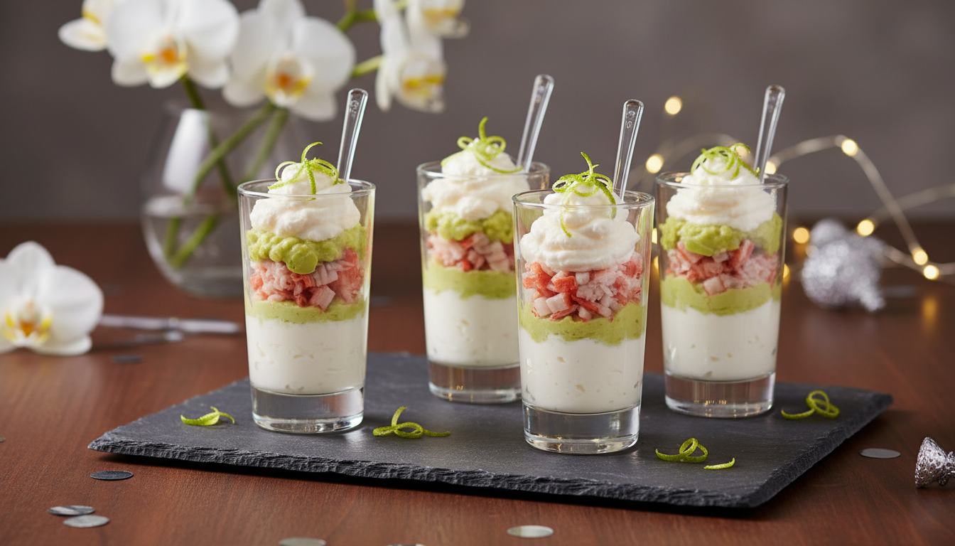 découvrez une recette savoureuse et fraîche alliant bulle de fromage, avocat, citron vert et surimi pour un délice gourmand et léger.