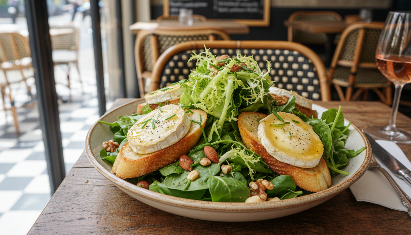 découvrez notre recette simple et gourmande de salade au chèvre chaud, idéale pour un repas léger et savoureux. facile à préparer, elle ravira vos papilles à chaque bouchée.
